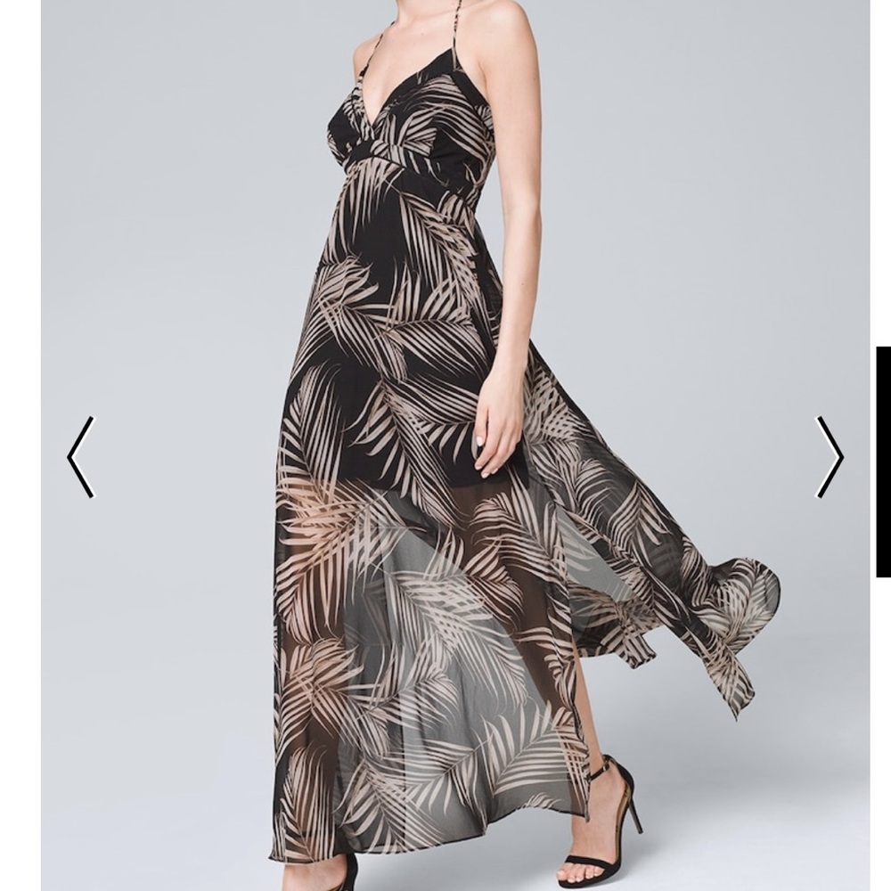 WhiteHouseBlackMarket maxi dress